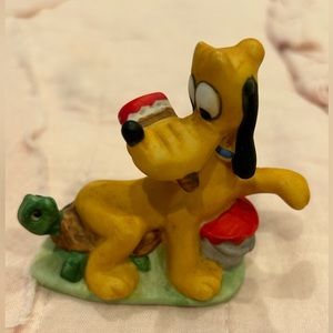 Porcelain Pluto with Paintbrush and Turtle